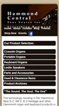 Mobile Screenshot of hammondcentral.com